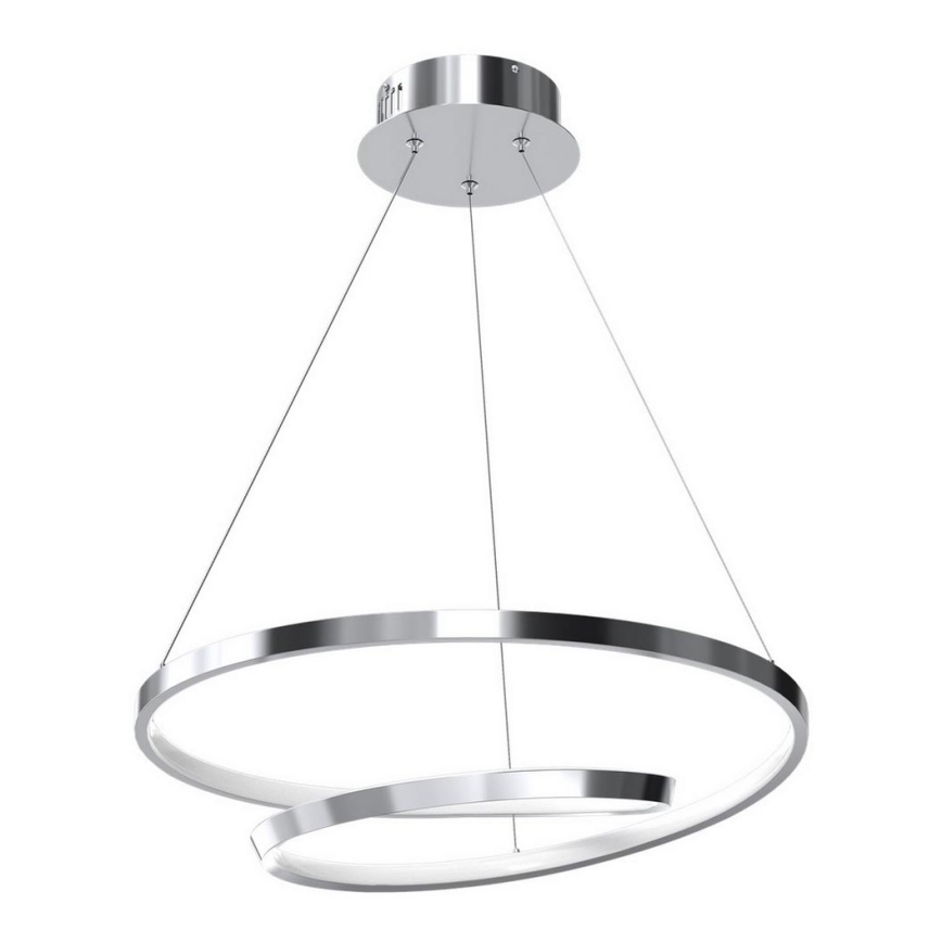 Suspension filaire LUCERNO LED/48W/230V chrome mat