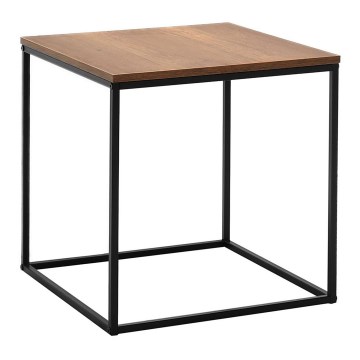 Table basse 52x50 cm marron