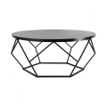 Table basse DIAMOND 41,5x90 cm noire