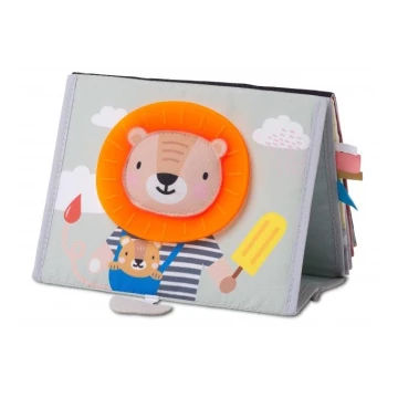 Taf Toys - Livre textile pour enfant avec miroir savane