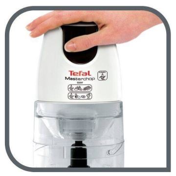 Tefal - Hachoir électrique 500 ml MASTERCHOP XL 500W/230V blanc