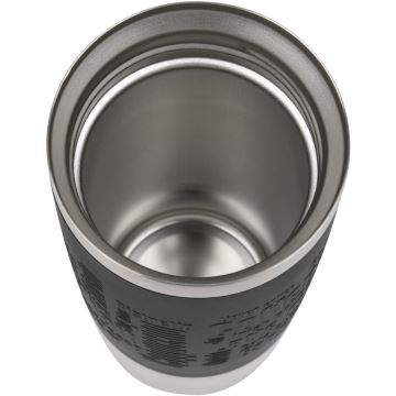 Tefal - Mug de voyage 360 ml TRAVEL MUG acier inoxydable/noir