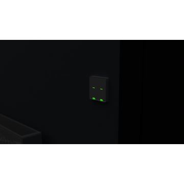 TESLA Smart - Interrupteur domestique sans fil connecté 4P 1xCR2430 ZigBee