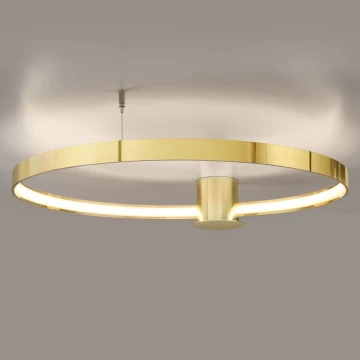 Thoro TH.252 - Plafonnier LED RIO LED/50W/230V CRI90 3000K diam. 78 cm doré