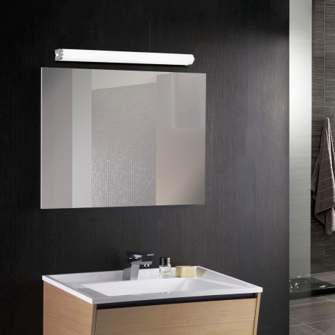 Miroir d'angle avec Support, Miroir De Salle De Bain Ovale LED, Miroir  Mural en Alliage D'aluminium, Miroir De Maquillage Smart Touch, Lumière