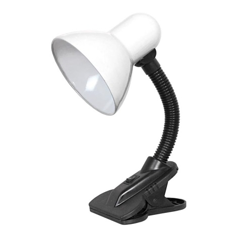 Top Light - Lampe à pince 1xE27/60W/230V blanc