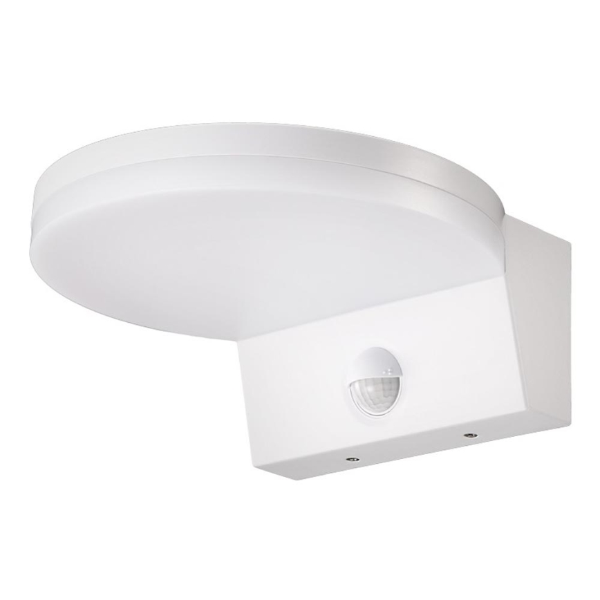 Top Light - LED Applique murale extérieure avec détecteur NOVARA LED/15W/230V IP65 blanc