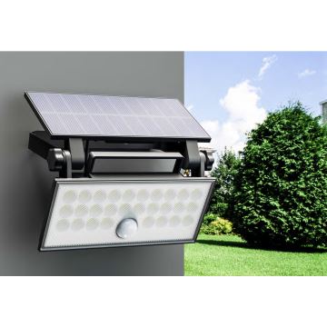 Top Light - LED Projecteur solaire mural avec détecteur HELEON PRO LED/8W/3,7V IP65 4000K