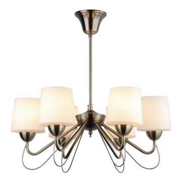 Top Light Romantica 6 - Lustre avec tige ROMANTICA 6xE14/60W/230V