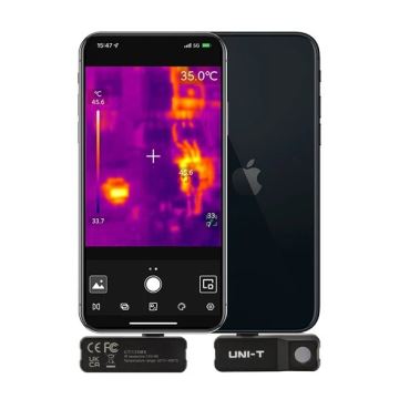 Uni-T - Éclairage de caméra thermique pour iPhone