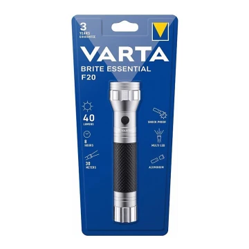Varta 15618101401 - Lampe torche LED BRITE ESSENTIALS LED/2xLR14