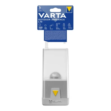 Varta 16666101111 - Lampe de camping à intensité variable OUTDOOR AMBIANCE LED/3xAA