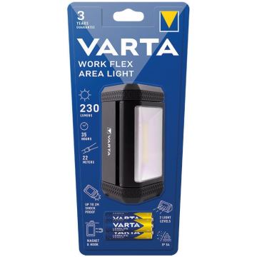 Varta 17648101421 - Lampe torche portative LED WORK FLEX AREA LIGHT LED/3xAA IP54