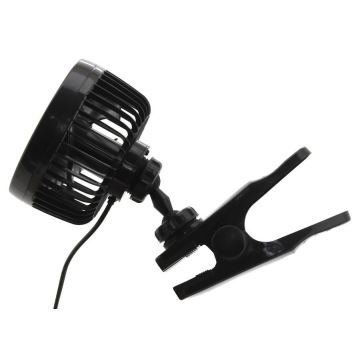 Ventilateur avec pince USB 4W/5V noir