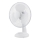 Ventilateur de table 30cm, blanc, 3 vitesses, 40W