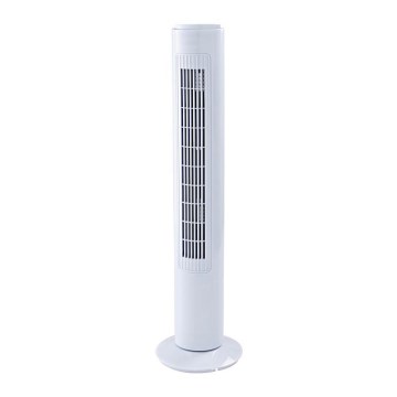 Ventilateur sur pied TOWER 50W/230V blanc