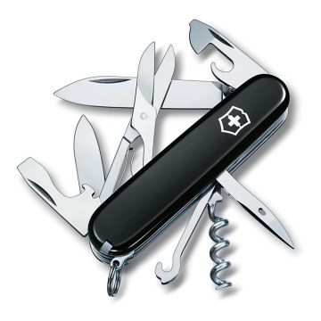 Victorinox - Couteau de poche multifonction 9,1 cm / 14 fonctions noir