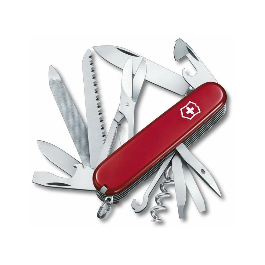 Victorinox - Couteau de poche multifonction 9,1 cm/21 fonctions rouge