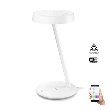 WiZ - Lampe de table à intensité variable PORTRAIT LED/10W/5V Wi-Fi 2700-6500K CRI 90