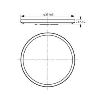 WiZ - Plafonnier LED à intensité variable SUPERSLIM LED/16W/230V 2700-6500K Wi-Fi noir