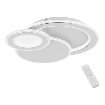 Wofi 11861 - Plafonnier à intensité variable MOLA LED/36W/230V 3000-5500K + Télécommande