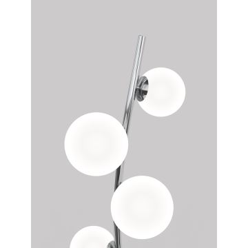 Wofi 3014-907 - Lampadaire LED NANCY 9xG9/3,5W/230V chrome brillant
