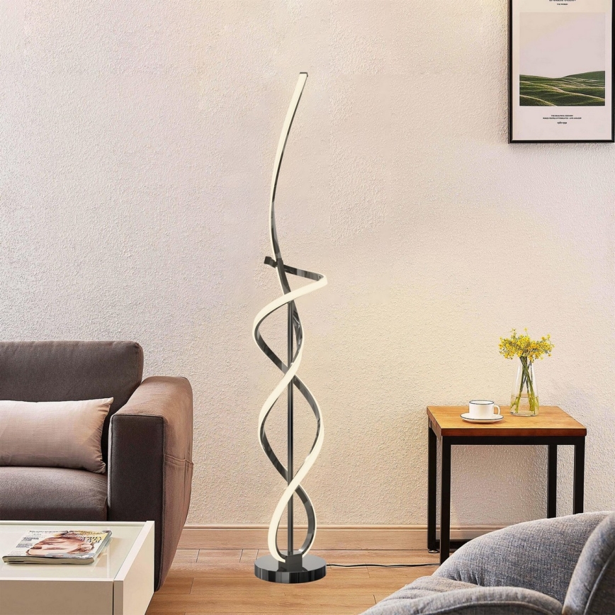 Lampadaire Lampe Design LED Spiral Lampe de Salon Intensité