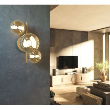 Wofi 4014.03.14.9000 - Applique murale LED VILLA 3xG9/3W/230V