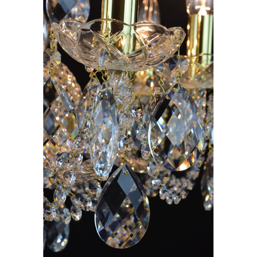 Wranovsky JWZ125122230 - Lustre en cristal avec chaîne MARIERA 12xE14/40W/230V