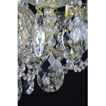 Wranovsky JWZ125122230 - Lustre en cristal avec chaîne MARIERA 12xE14/40W/230V