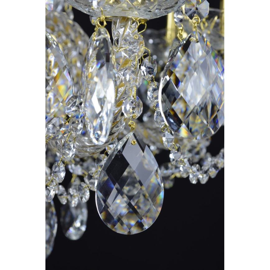 Wranovsky JWZ125122230 - Lustre en cristal avec chaîne MARIERA 12xE14/40W/230V