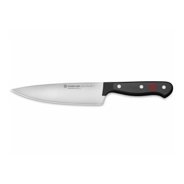 Wüsthof - Couteau de cuisine GOURMET 16 cm noir