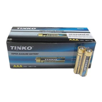 x60 Pile alcaline TINKO AAA 1,5V