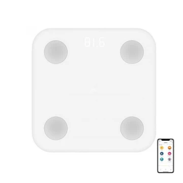 Xiaomi - Pèse-personne intelligent avec Bluetooth 4xAAA
