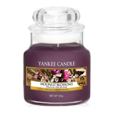 Yankee Candle - Bougie parfumée MOONLIT BLOSSOMS small 104g 20-30 heures
