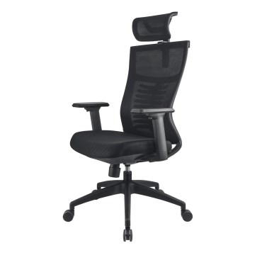 Yenkee - Chaise de bureau noire
