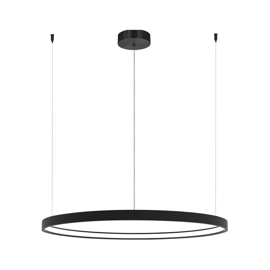 Zambelis 23035 - Suspension filaire à intensité variable LED/45W/230V 3000K d. 90 cm noir