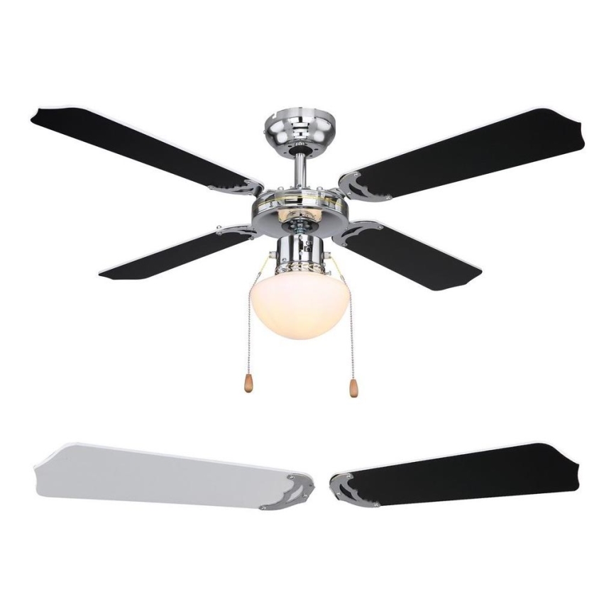 ZEVENTI - Ventilateur de plafond NAVAGIO 1xE27/60W/230V