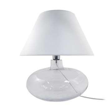 Zuma Line - Lampe de table 1xE27/60W/230V blanche