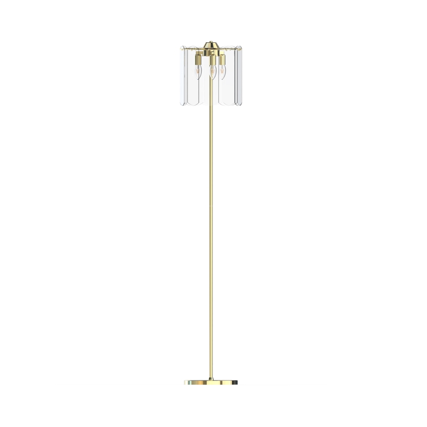 Zuma Line - Lampadaire 3xE14/40W/230V doré