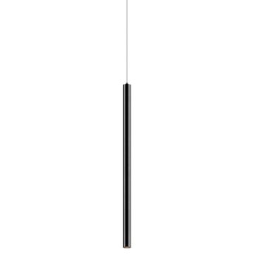 Zuma Line - LED Suspension filaire LED/5W/230V noir chrome