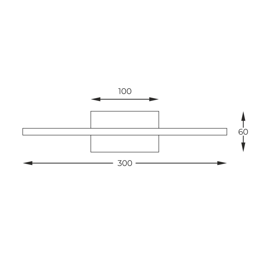 Zuma Line - Applique LED pour tableau LED/7W/230V 30 cm doré