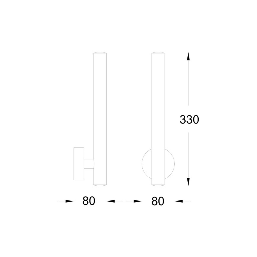 Zuma Line - LED Applique murale 2xLED/5W/230V